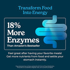 Isotonix® Digestive Enzymes with Probiotics | DigeZyme® Multi-Enzyme Complex & Lactospore® Bacillus Coagulans | Nutrient Absorption, Gut Balance & Digestive Health | Vegan, Gluten-Free | 90 Servings
