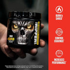 JNX SPORTS The Ripper! Fat Burner Pre Workout for Men & Women – Thermogenic Fat Burning Powder & Appetite Suppressant, Boost Energy & Endurance – Razor Lime, 30 Servings