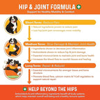 Bernie's Healthy Hips - Daily Dog Hip & Joint Supplement - 90 Soft Chews - Reduce Pain, Encourage Mobility, Slow Damage, Repair and Rebuild Hips & Joint Tissues