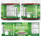 AndroFlow Saw Palmetto and Pumpkin Seed Oil Prostate Health Supplements for Men Pygeum Beta Sitosterol Lycopene Boron Zinc Selenium DIM Stinging Nettle Vitamin D, 60 Gummy Supplements By Clean Nutra