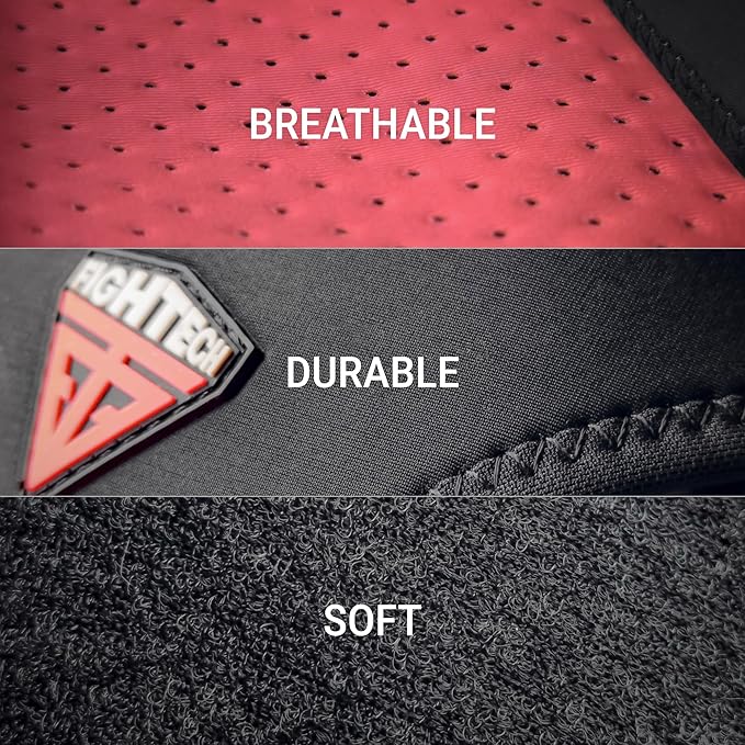 Shoulder Brace - Support & Injury Prevention Brace- Joint Pain Releaser- Shoulder Compression Wrap Strap - Adjustable Injury Accessories for Shoulders - Premium Quality Strap by FIGHTECH (Pink, S-M)
