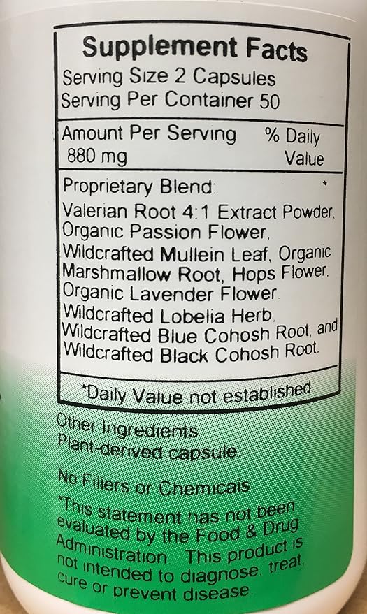 Christopher's Original Formulas Slumber Capsules, Natural Sleep Aid, 100 Veg Caps
