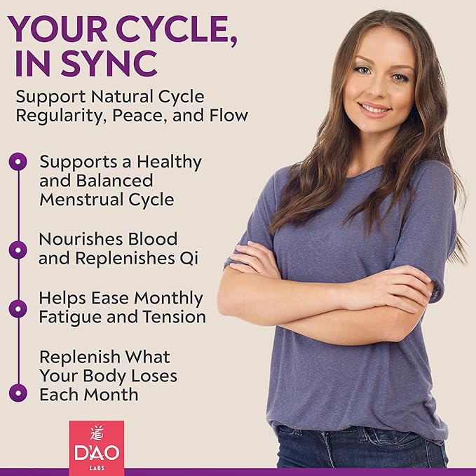 D’AO Labs Four Substance - Women’s Health Herbal Capsules - 100 Herbal Capsules