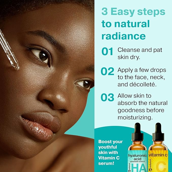 Double Size (4oz) Hyaluronic Acid Serum for Face 3.5%, Hyaluronic Acid Moisturizer, Hydrating Serum, Moisturizing Hyaluronic Acid Serum, Seaweed, Chamomile, Glow Face Serum for Women