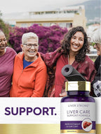 Carlyle Liver Support Supplement for Men and Women | 90 Capsules | Complex Blend with Milk Thistle, NAC, Dandelion Root Extract | Non-GMO and Gluten Free