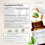 Sunsafe Rx Anti Aging Supplement: Natural Skin Protection Pills with Antioxidants for a Youthful Appearance & Eye Health + Vitamins, Minerals, & 250mg Polypodium Leucotomos (30 Capsules)