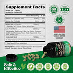 Mullein Lung Detox - Mullein Leaf Extract - Marshmallow Root | Echinacea | Oregano | Quercetin | NAC - 15-in-1 Lung Support & Cleanse for Smokers Supplement - Made in USA - As Drops - 60 Capsules