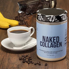 NAKED Collagen Peptides Protein Powder, 60 Servings, Pasture-Raised, Unflavored Grass-Fed Hydrolyzed Collagen Supplement, NSF Certified, Paleo Friendly, Non-GMO, Keto, Gluten Free, 20oz
