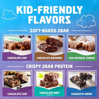 Zbar and Zbar Protein - Variety Pack - Made with Organic Oats - Non-GMO - Soft-Baked Energy Snack Bars and Crispy Protein Bars,16 Count (Pack of 2)