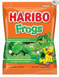 HARIBO Gummi Candy, Frogs, 5 oz. Bag (Pack of 12)