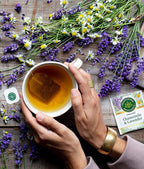 Traditional Medicinals Tea, Organic Chamomile & Lavender, Stress Relief, 32 Tea Bags