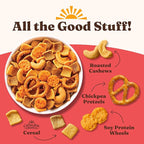 Catalina Crunch Protein Snack Mix with Cheese Crisps - 10g Protein, 1g Sugar per Serving - Good Source of Fiber, Keto, Gluten Free - Spicy Kick, 5.25 Ounce Bag (Pack of 1)