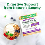 Nature's Bounty Probiotic, Controlled Delivery Dietary Supplement, Supports Digestive, Intestinal and Immune Health, 30 Caplets, 30 Total Servings (Pack of 2)