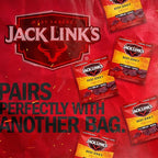 Jack Link's Beef Jerky, Teriyaki, Multipack Bags - Flavorful Meat Snacks for Lunches, Ready to Eat Protein Snacks, Individual Packs - 7g of Protein, Made with 100% Beef - 0.625 oz (Pack of 20)