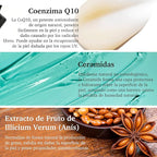 Purifect Smoothing Coenzyme Q10 Facial Serum for Anti Aging - Wrinkle & Fine Line Support for All Skin Types, Hydrating Face Serum with Vitamin E, Ceramide NP & Anise Extract, Made in USA - 1 fl oz