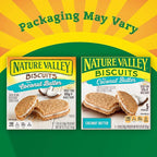 Nature Valley Biscuit Sandwiches, Coconut Butter, Snacks, 5 ct, 6.75 OZ (Pack of 12)