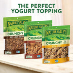 Nature Valley Protein Granola, Oats and Honey, Family Size, Resealable Bag, 17 OZ (Pack of 2)