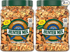 Southern Style Nuts Gourmet Hunter Mix, 23 Ounces, Sesame Sticks, Peanuts, Sunflower Kernels, Almonds, Cashews, and Pepitas (Pack of 2)