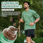 Black Walnut Wormwood Detox Gummies - Organic Herbal Extract with Pumpkin Seeds, Oregano Oil for Gut Health, Supports Digestive & Microbial Balance, Non-GMO & Gluten Free Supplements - 60 Count