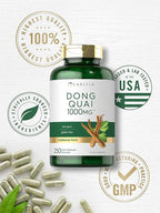 Carlyle Dong Quai Capsules | 250 Count | Non-GMO and Gluten Free Supplement | Traditional Herb