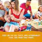 Bumble Bee Snack on the Run BBQ Chicken Salad with Crackers Kit, 3.5 oz - Ready to Eat, Spoon Included - Shelf Stable & Convenient Protein Snack (Pack of 5)
