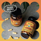 Papaya Enzyme Capsules 500mg - Organic Enzymes for Digestion with Papain, Gut Cleanse Support from Seeds, Vegan Non GMO Herbal Supplement Made USA, Fast Absorbing Digestive Support Formula Capsules