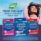 Nature's Way Probiotic Pearls Acidophilus, Supports Digestive Balance & Gut Health, Reduce Occasional Constipation and Bloating*, 1 Billion Cultures, 90 Softgels
