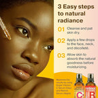 Double Size (2OZ) Super Vitamin C Serum for Face, Niacinamide Serum, 5% Vitamin C Face Serum, Hyaluronic Acid, Resveratrol, Anti-Aging Brightening