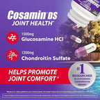 Nutramax Laboratories Cosamin® DS Joint Health Supplement with Glucosamine & Chondroitin for Adult Men & Women, Joint Supplement, 180 Capsules