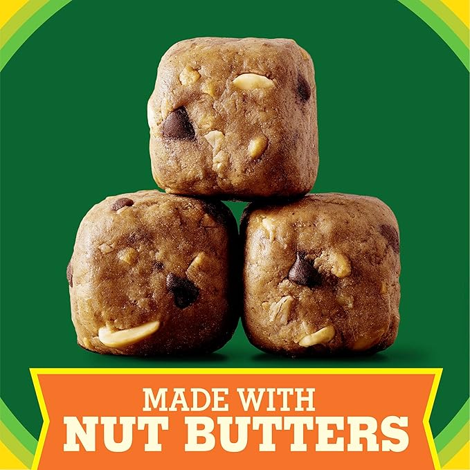 Nature Valley Oat and Nut Protein Granola Balls, Peanut Butter and Chocolate Chip, Protein Snacks, 7.94 oz