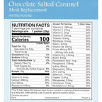 Weight Loss Systems Chocolate Salted Caramel Protein Pudding & Shake | 15g Protein, 100 Calories | Low Carb, Low Fat, Aspartame Free | Kosher, Vitamin Fortified Meal Replacement | 7 On‑the‑Go Packets