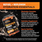 21st Century Full Fuel 365 Electrolyte Gummies, Orange Flavor, 60 Count, Daily Hydration and Electrolyte Replenishment with Potassium, Zinc, B-12, Magnesium