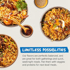 Momofuku Spicy Soy Ramen Noodles by David Chang, 5 Count (Pack of 1) Air-Dried Vegan Instant Noodles with Sauce