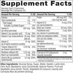 OLLY Men's Multi Gummies, Supports Overall Wellness,* Vitamins A, C, D, E, Bs & Zinc, BlackBerry Blitz Flavored, 65 Day Supply - 130 Count