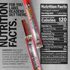 Jack Link's Original Zero Sugar Beef Sticks - 0.92 oz Meat Sticks - Ready to Eat Protein Snacks - 5g Protein per Serving - Made with 100% Real Beef,(Pack of 40)