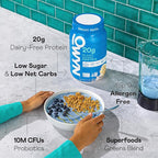 OWYN Only What You Need Dairy Free Protein Powder with 20g Protein, Probiotics, Superfoods Greens, Pea, Chia and Pumpkin Seed Blend (Smooth Vanilla, 2.1 Pound - Pack of 1)