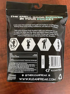 The Klean Freak Body Wipes - 12 count Individually Wrapped | Showerless Body Wipe for Women & Men | Sustainable Bodywipes for Gym, Travel, Camping | Citrus
