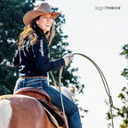 Equithrive Original Joint Supplement Powder with Resveratrol and Hyaluronic Acid for Horses, Equine Care, Molasses Flavor, 2 lbs