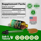 Mullein Drops for Lungs - USDA Organic Liquid - Mullein Leaf Extract Supplement - Made in USA - Lung & Bronchial Cleanse for Smokers - Respiratory Health Support - As Tincture, Tea, Pills - 2 fl oz