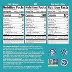 Wonderslim Protein Chips with Probiotics, Variety Pack | 12g Plant Protein, 170 Cal | High Protein Chips, Vegan, Gluten Free, Non-GMO | Made with Avocado Oil, No Seed Oils | 12 Pack