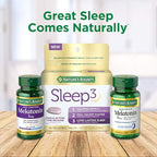Nature's Bounty Melatonin, 100% Drug Free Sleep Aid, Dietary Supplement, Promotes Relaxation and Sleep Health, 5mg, 90 Softgels (Pack of 2)