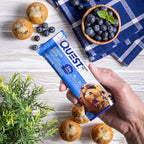 Quest Nutrition Fruit Flavored Variety Pack Protein Bars, High Protein, Low Carb, Gluten Free, Keto Friendly, 12 Count
