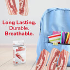 BioSwiss Bandages, Bacon Shaped Self Adhesive Bandage Set, Latex Free, Sterile Wound Care, 24 Count