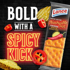 Lance Nashville Hot Cheddar Sandwich Crackers, 10 Pack