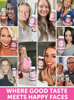 Lunakai USA Made Prebiotic + Probiotic Gummies for Women and Men - High Potency 5 Billion CFUs with Fibers - Non-GMO Gut Health Support 60ct