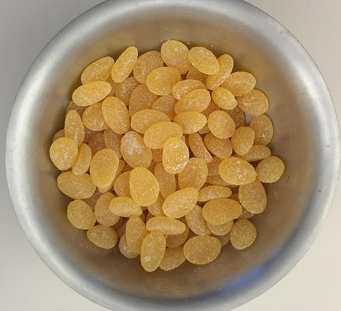 HARIBO Gummi Candy, Ginger-Lemon Gummy Candy, 4 Ounce Share Size Bags (Pack of 12) Delicious Soft & Chewy Sweet Snacks, Zesty Lemon & Warm Ginger Flavor