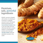 EuroMedica Curaphen Extra Strength - Curcumin & Boswellia Supplement for Healthy Circulation Support - Turmeric Supplement to Support Joints, Muscle Health & Endorphin Production - 60 Tablets