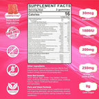 Multivitamin for Women Gummies for 40+ with Omega-3, Niacinamide, B-Complex, Lutein, Iron, Choline, Phosphatidylserine, Vitamin D3 for Skin, Hair, Energy, Immune, Bone - Vegan, Sugar Free, 120Cts