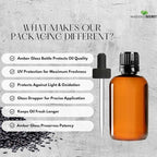 Pure Carrier and Essential Oils for Skin Care, Hair, Body Moisturizer for Face-Anti Aging Skin Care (Black Cumin Seed Oil Organic, 4oz)