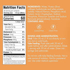 Liquid Collagen Peptides Type I, III 15 Grams Protein per Oz. |Prosource NoCarb Neutral 4 Bottles Pack Medtrition|